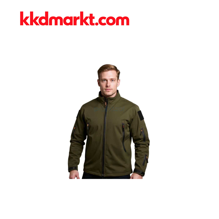 Cosywolf CW0036 Ankara Taktik Softshell Mont – Haki/Yeşil