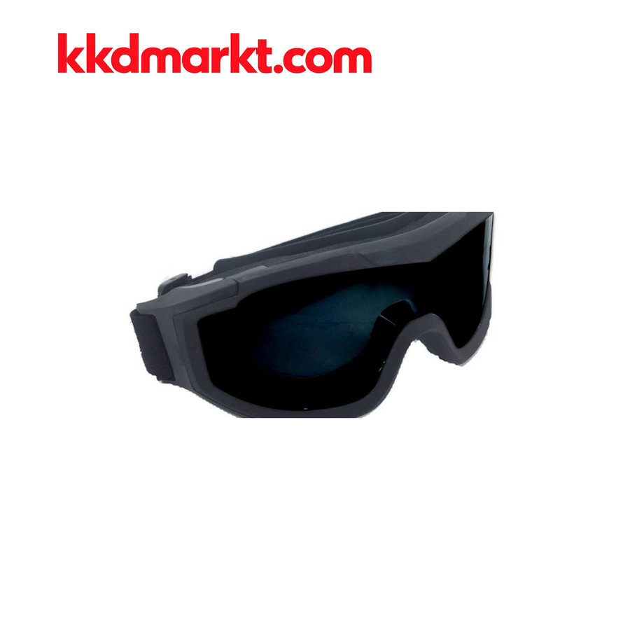 Starline G-035A-S Tam Koruma Gözlüğü (Siyah Füme)