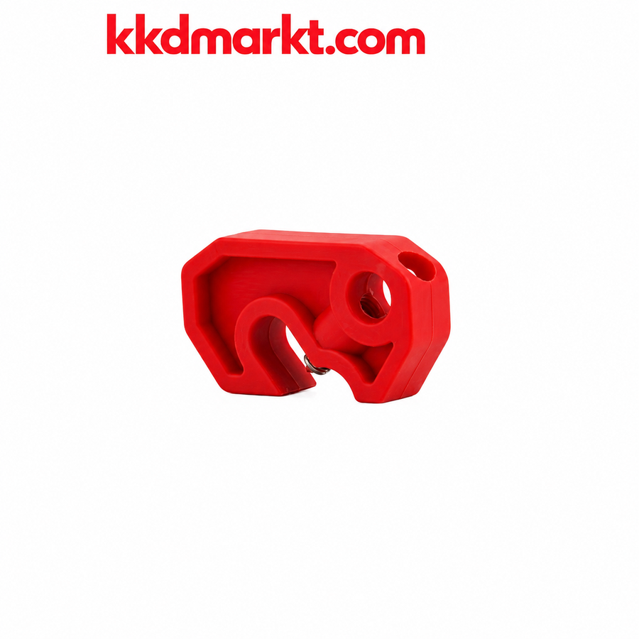 Locksan LS-D05-1-RED Universal Minyatür Şalter Kilitleme Ekipmanı