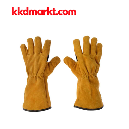 OMD Kevlar İpli Deri Kaynakçı Eldiveni - Marsala Luna K-103-35