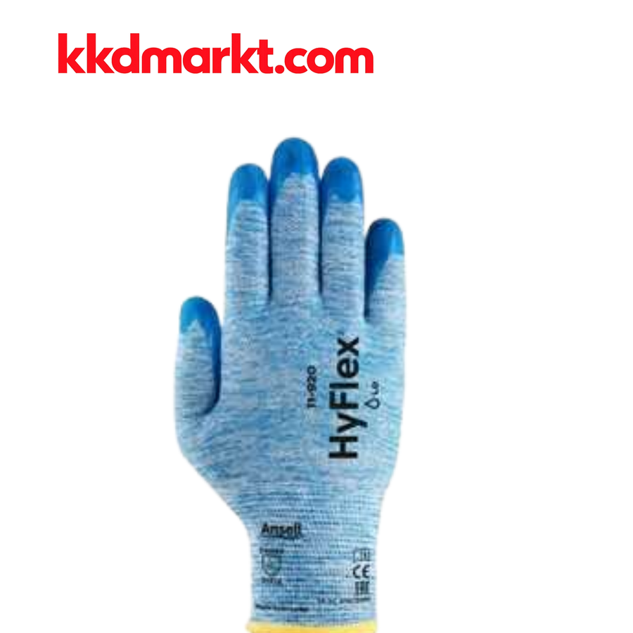 Ansell HyFlex 11-920 Yağ Tutmaz Yüksek Kavrama Nitril İş Eldiveni