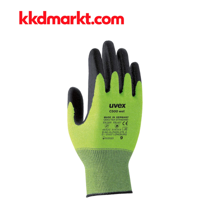 Uvex C500 Wet Eldiven – Islak Ortamlarda Kesilmeye Karşı Maksimum Koruma