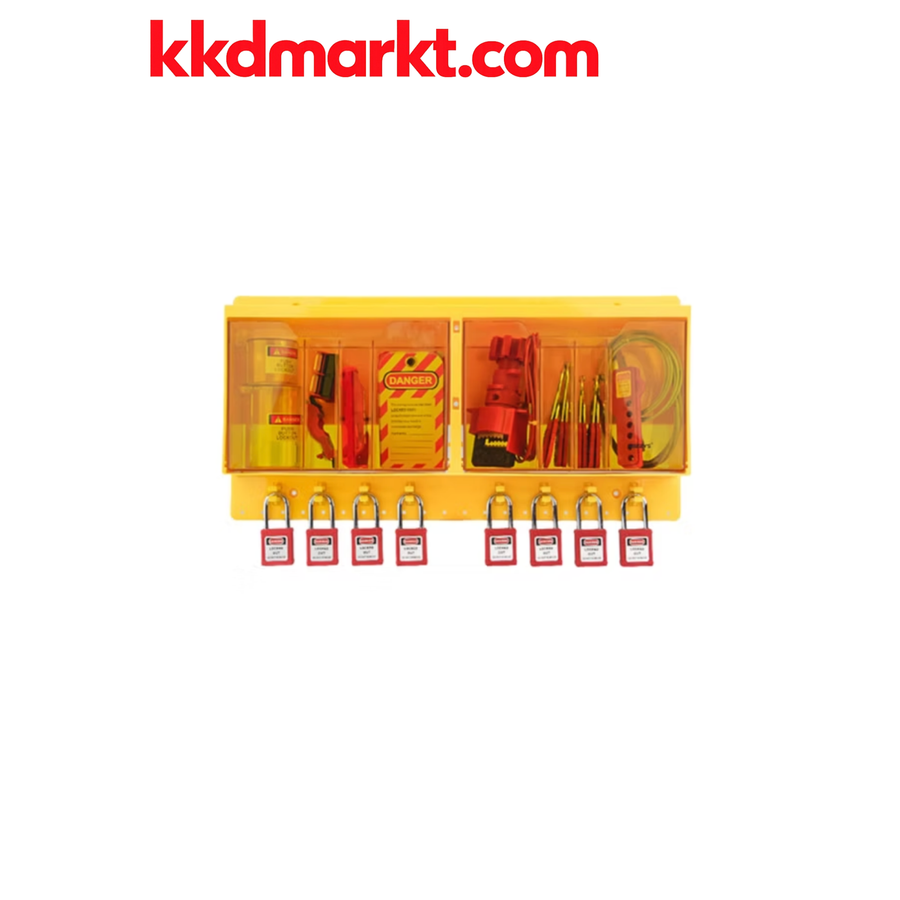 Locksan LS-B104 Duvara Asılabilen LOTO İstasyonu
