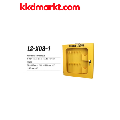 Locksan LS-B307A / LS-B308A / LS-B309A Akrilik Kapaksız LOTO İstasyonları