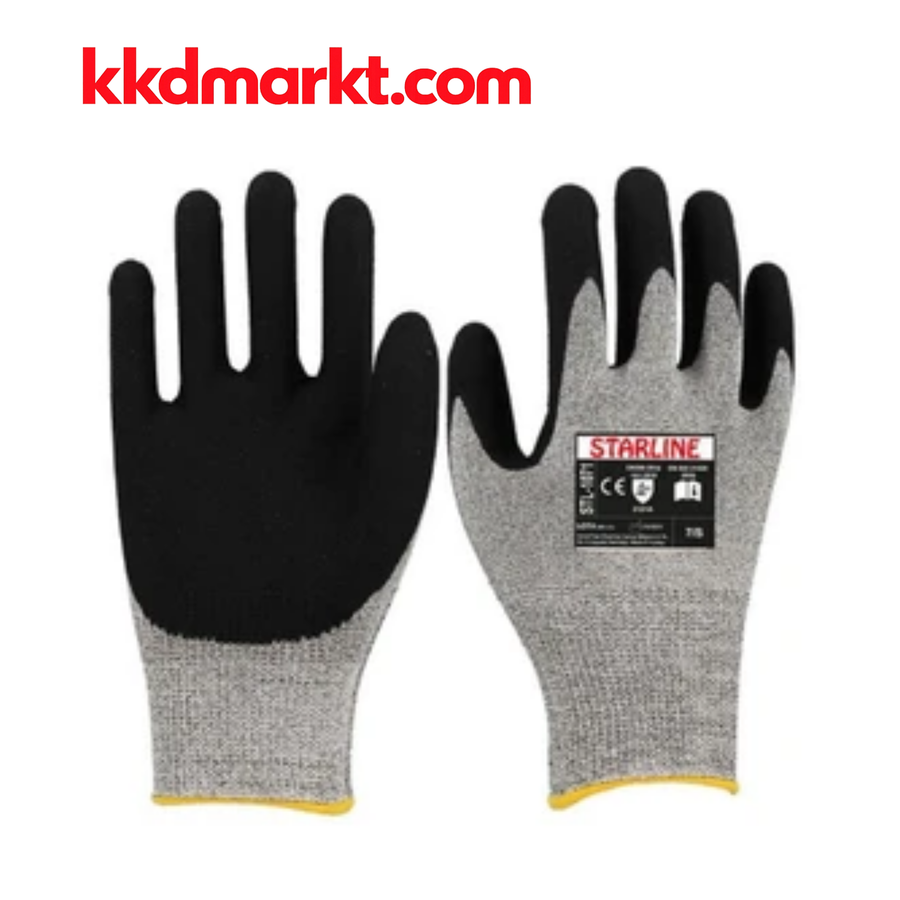 Starline STL-1071 Köpük Nitril İş Eldiveni (Avuç İçi Kaplama)
