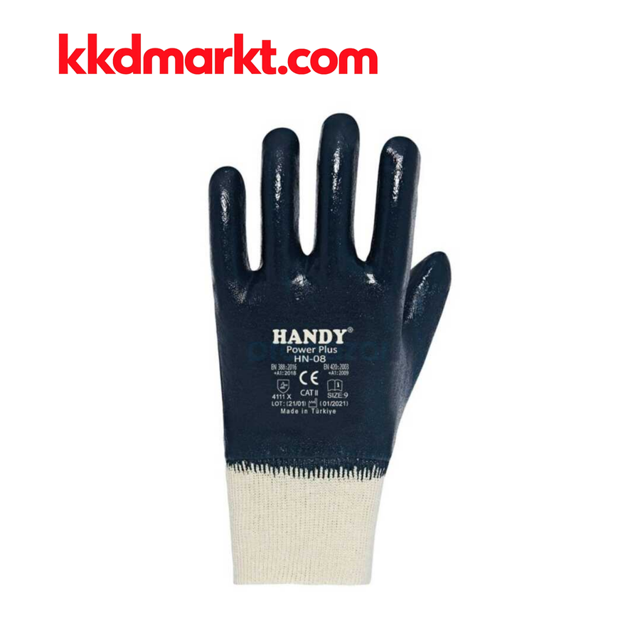 Handy HN-08 Tam Kaplı Nitril İş Eldiveni