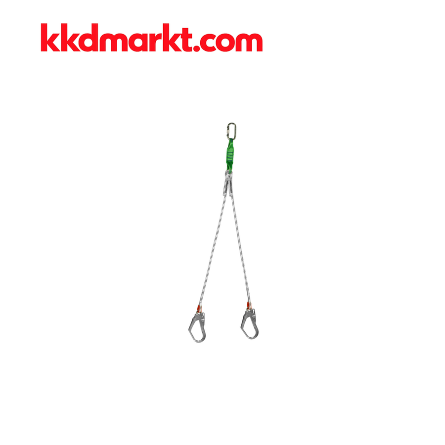 EKS 217-3 1.2 Metre Çift Bacaklı Halat Lanyard