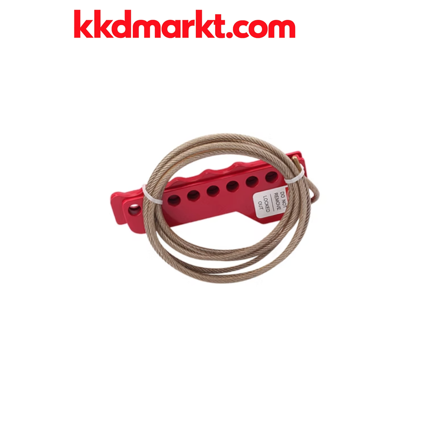 Locksan LS-L61 Paslanmaz Çelik Kablolu Çok Amaçlı Kablo Kilitleme Ekipmanı