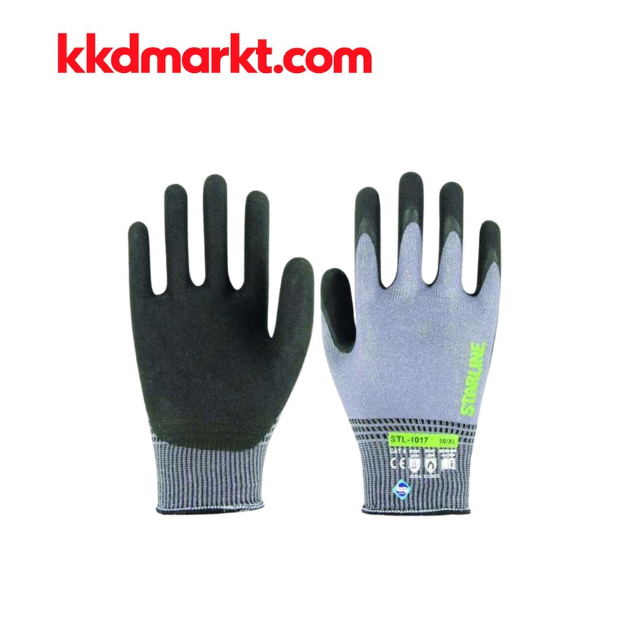 Starline STL-1017 Dokunmatik Ekran Nitril İş Eldiveni