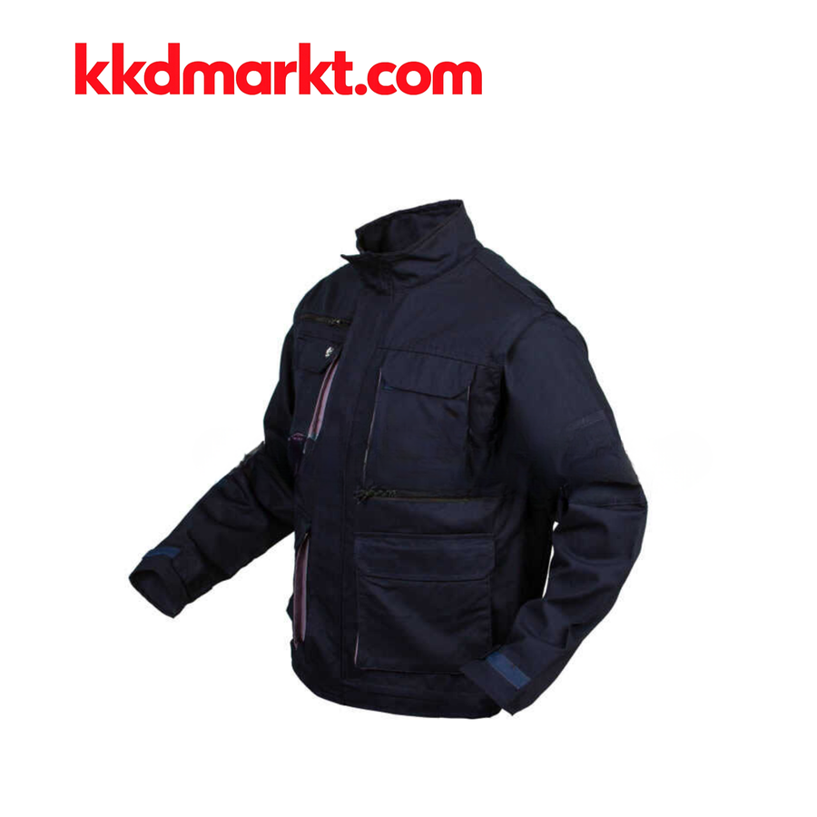 Cosywolf CW004777 Kolları Çıkmalı Çok Cepli Teknik Ceket/Mont/Yelek – Lacivert