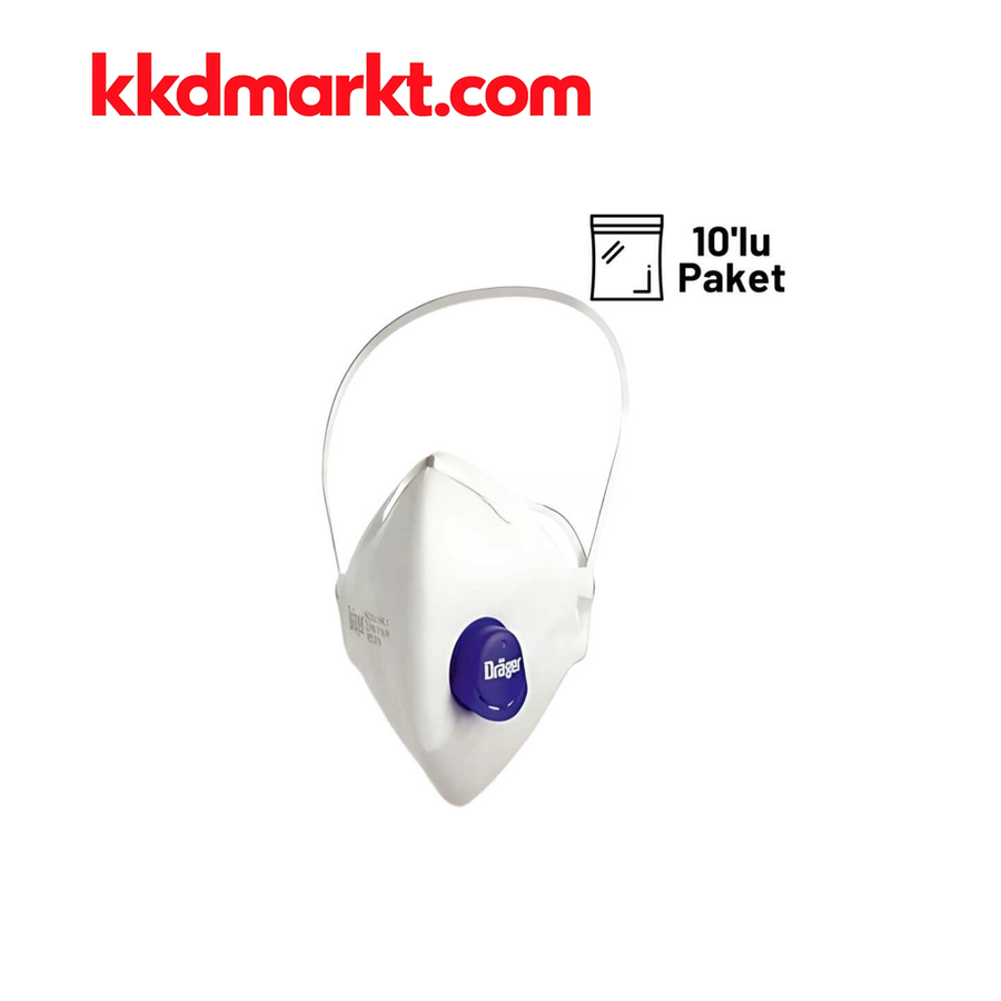 Drager X-plore 1730V FFP3 Ventilli Toz Maskesi