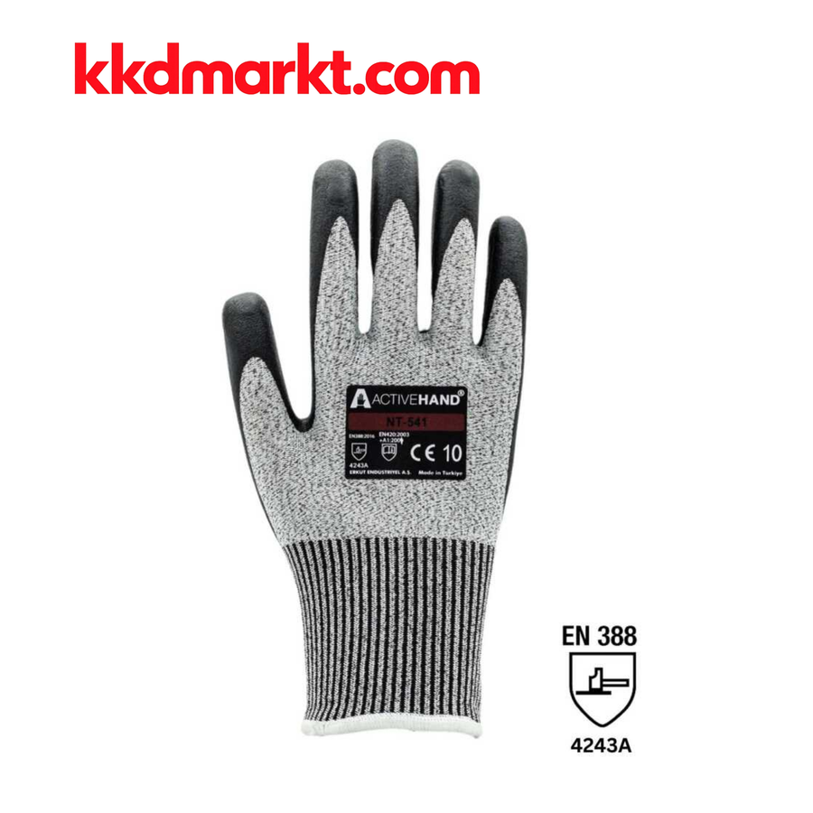 Activehand NT541 Kesilmeye Dayanıklı Köpük Nitril İş Eldiveni