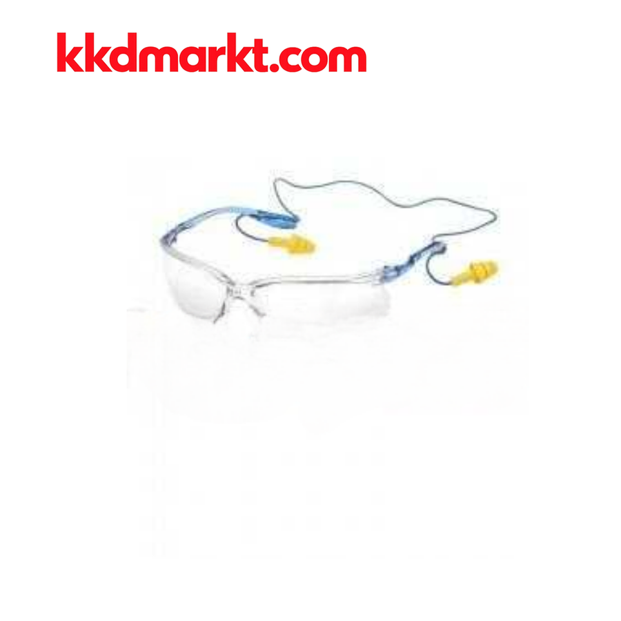 3M™ CCS İş Güvenliği Gözlükleri (71511-00000) – Şeffaf Lens, AS/AF, Kordon Kontr