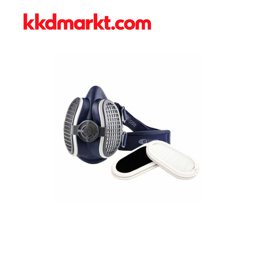 GVS Elipse P3 Aktif Karbonlu Yarım Yüz Kaynak ve Koku Filtreli Maske