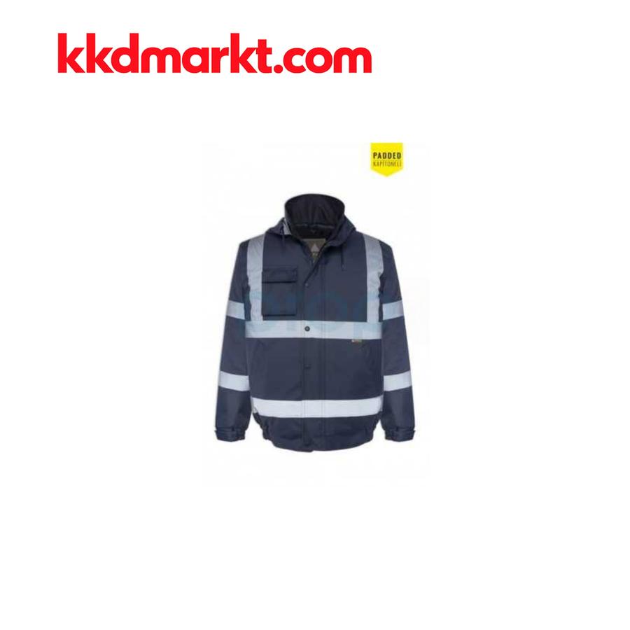 MYFORM 3128 Olympus Reflektörlü Bomber Mont – Lacivert