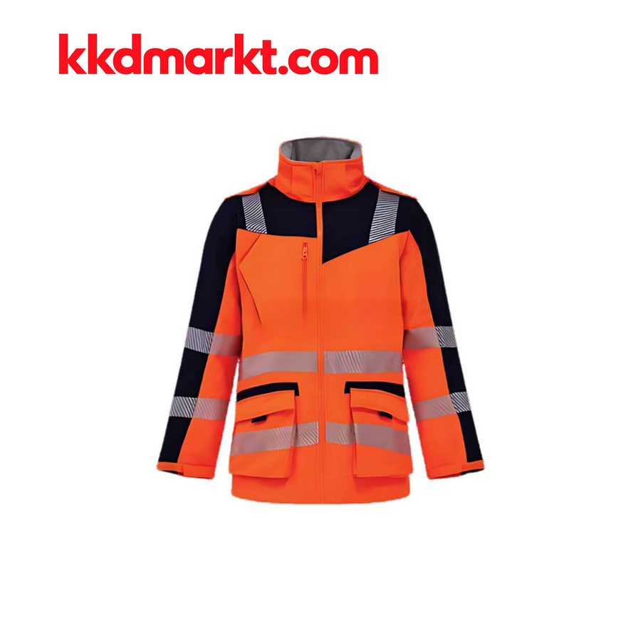 Izrasa NT-80T / NT-80S Yüksek Görünümlü Kontrast Softshell Parka