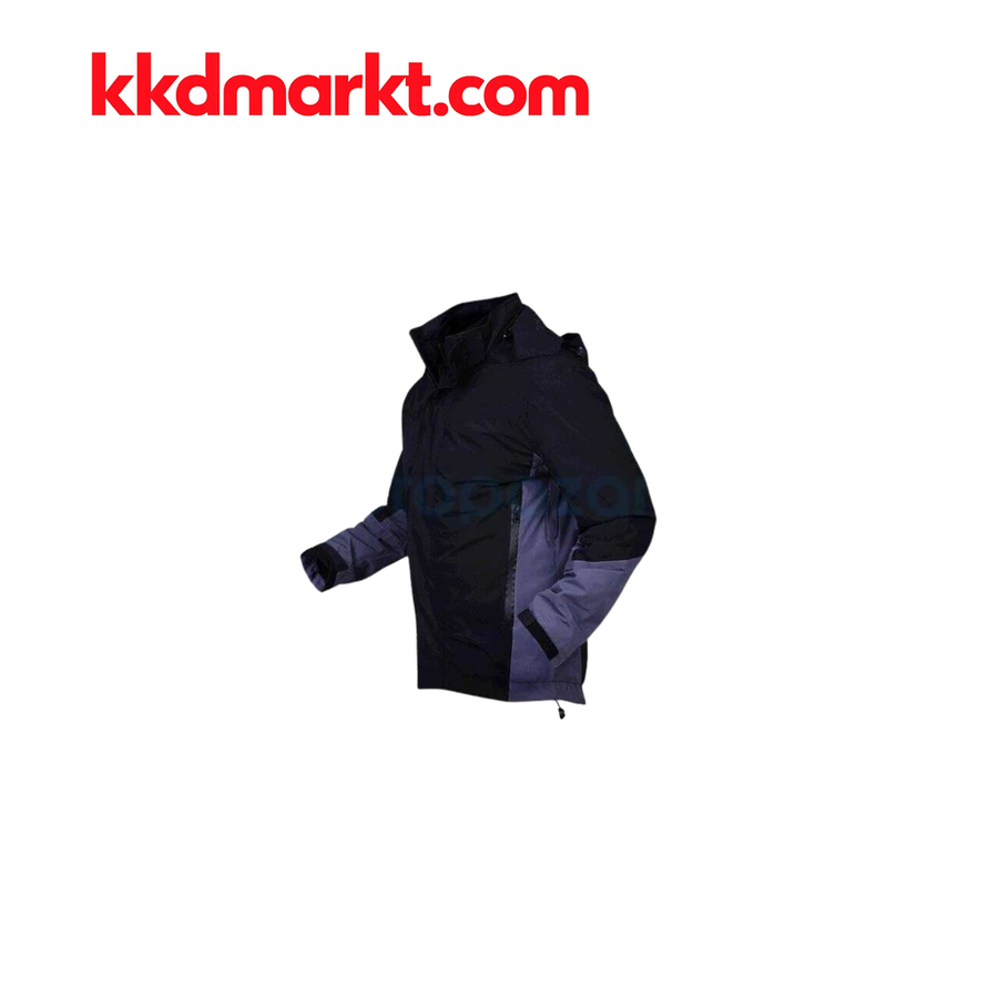 Cosywolf CW000412 Konya 3+1 Su Geçirmez Mont – Siyah/Gri