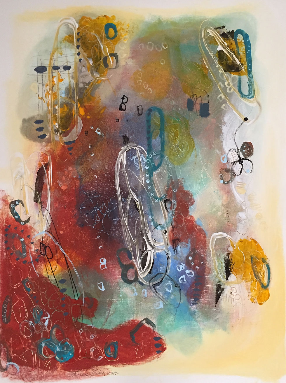 Daydreaming 18 x 24 inch paper