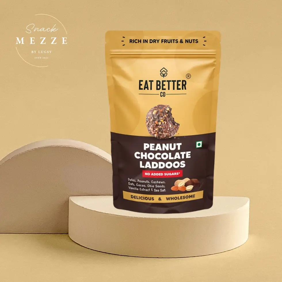 Peanut Chocolate Laddoo by Eat Better Co.