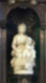 sculpture by Michelangelo. Church of Our Ladt in Bruges