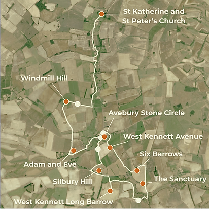 Avebury Route Map.png