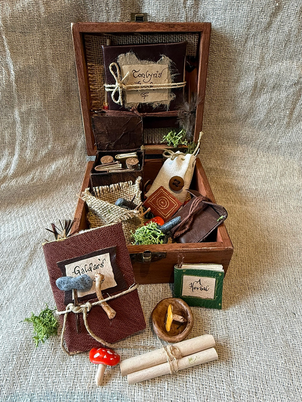 Thumbnail: Hazel Brown’s Tonlyn the Troll's box and journal