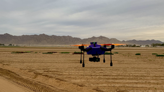 AUTONOMOUS DRONE IN FLIGHT