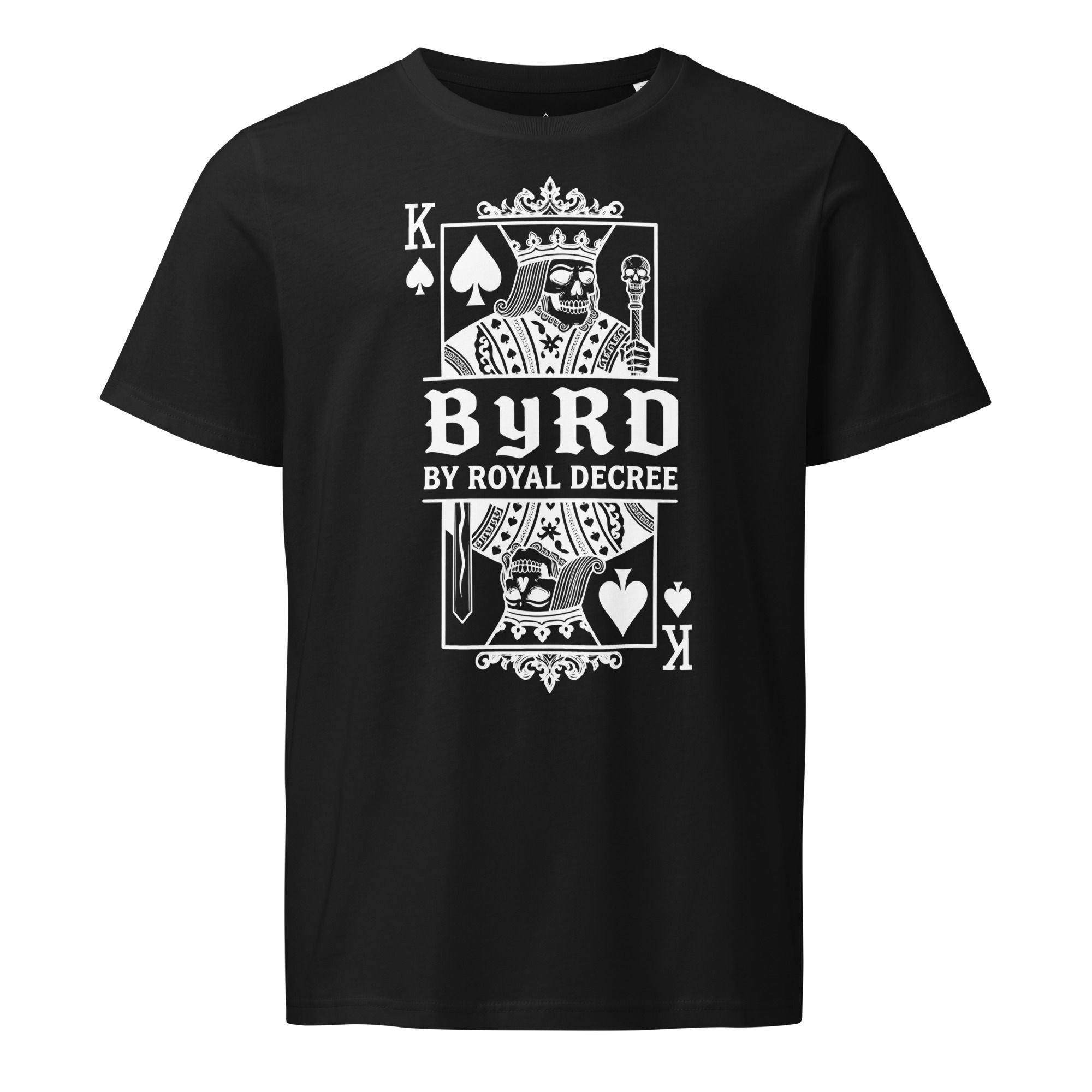 Reverse King of Spades ByRD Tee Unisex organic mid-light t-shirt