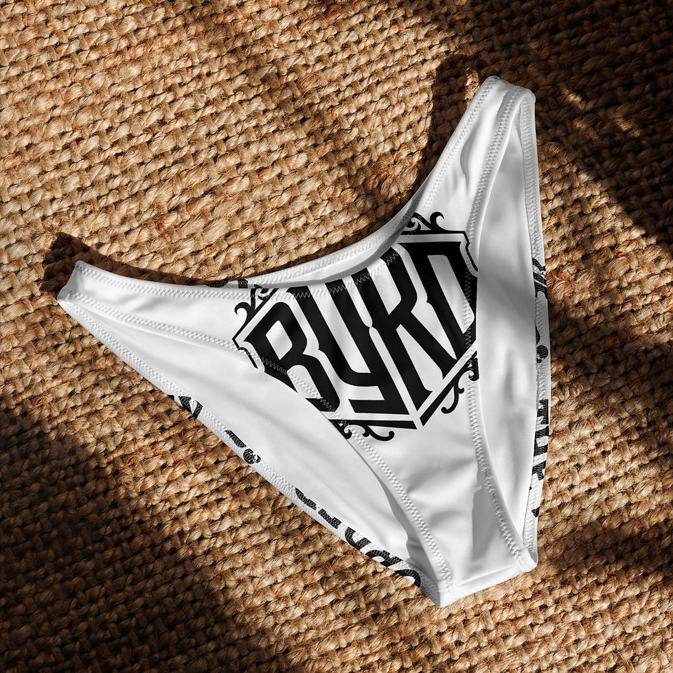 Thumbnail: Rebel Royalty Women's Recycled V-cut bikini bottom