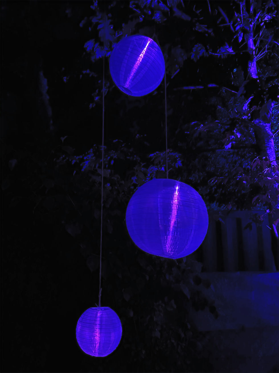 Miniaturbild: LED Nylon Lampions