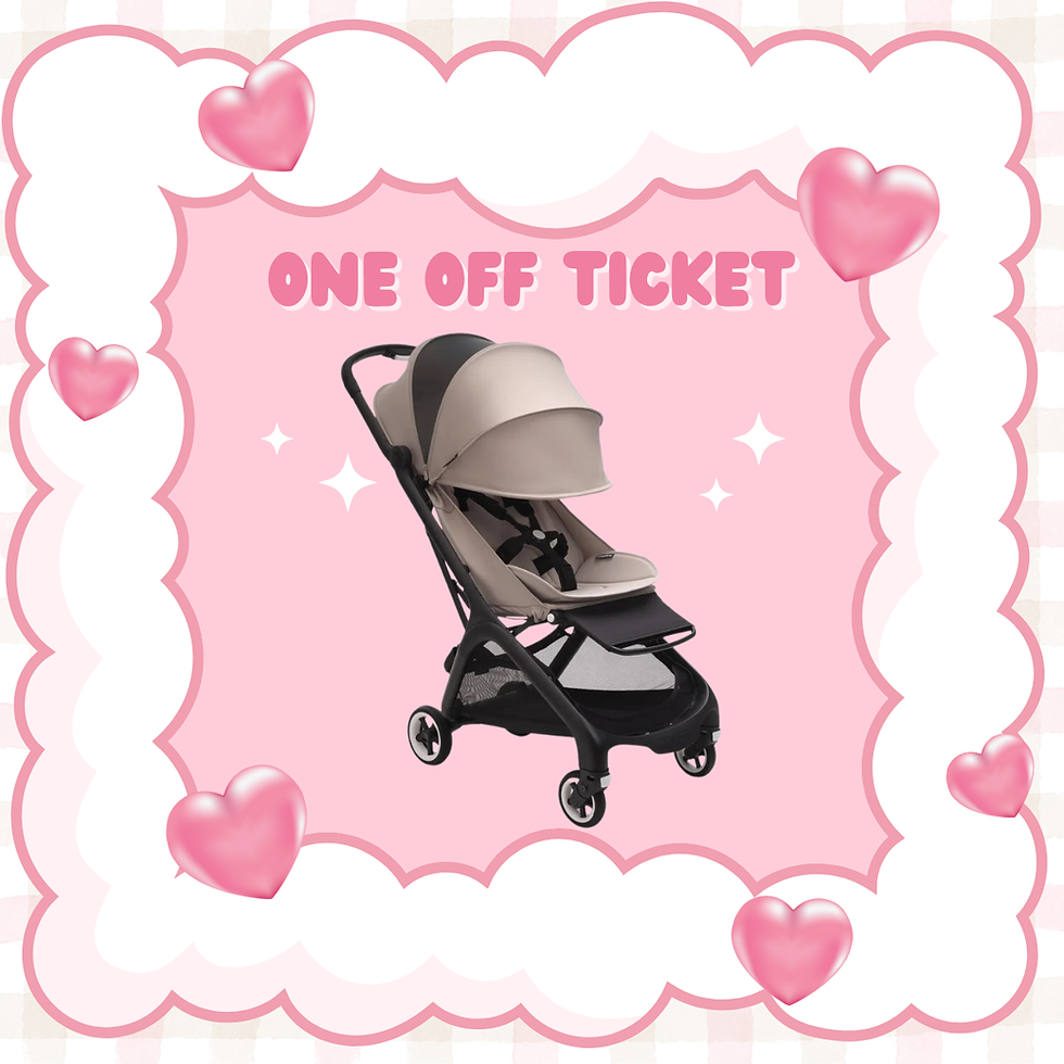 Bugaboo Butterfly Pram one Off Ticket