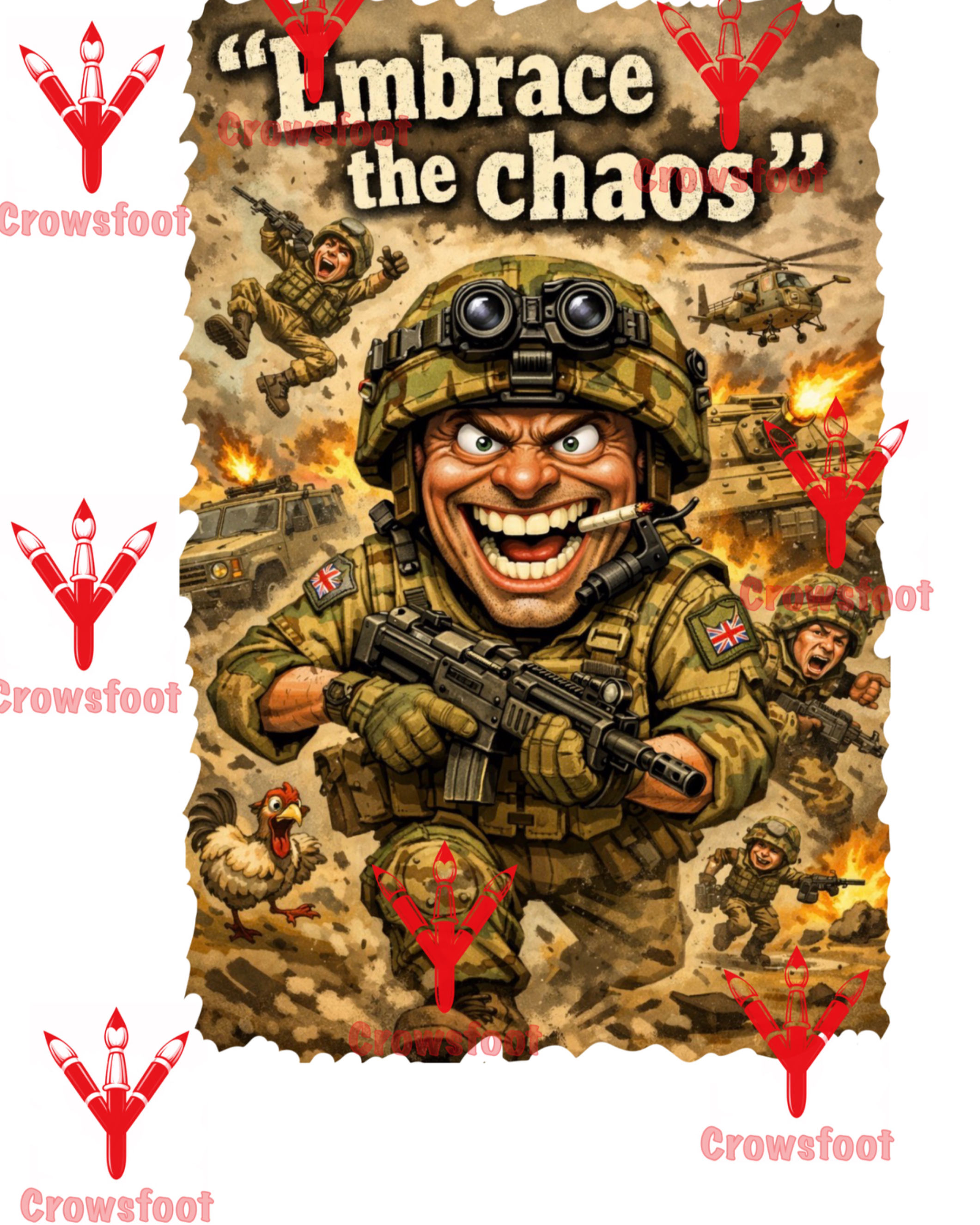 Embrace the Chaos. T-shirt