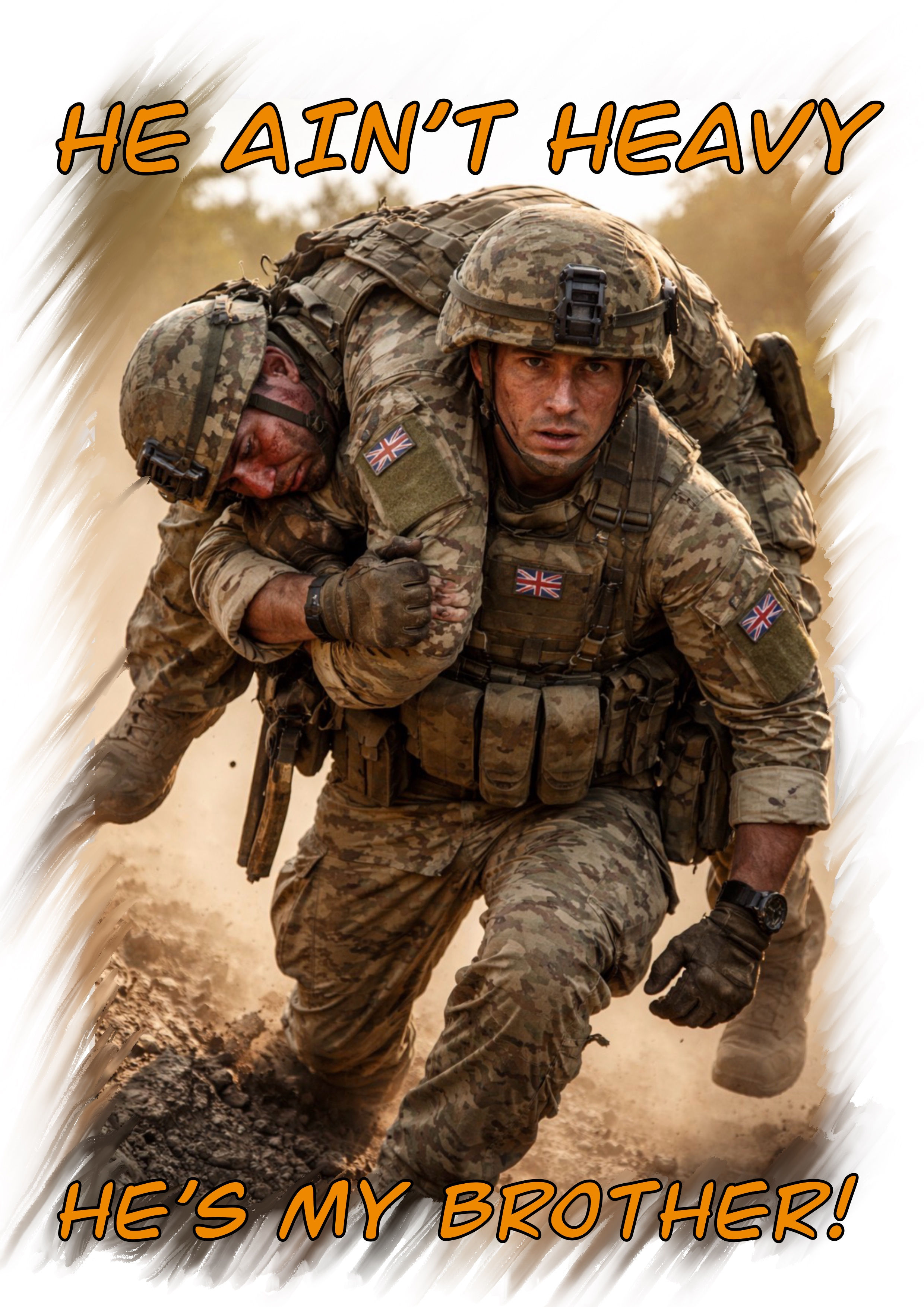 HOODIE He Ain't Heavy V.2