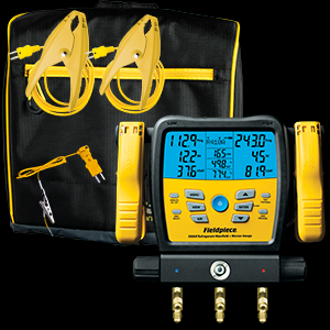 Thumbnail: Fieldpiece SM380VINT 2Valve Digital Manifold with built in Data Log/Vacuum Gauge