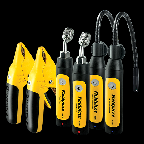 Thumbnail: Fieldpiece SM380VINT 2Valve Digital Manifold with built in Data Log/Vacuum Gauge