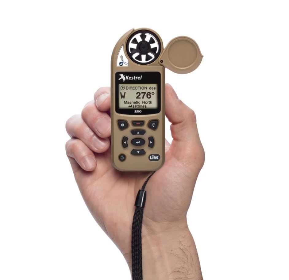 Thumbnail: Kestrel 5500 Weather Meter | LiNK Bluetooth + Vane Mount (PREORDER) Desert Tan