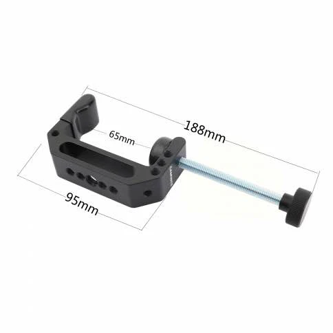 Thumbnail: Kestrel C-Clamp Clamp & Ball Head Arm Black