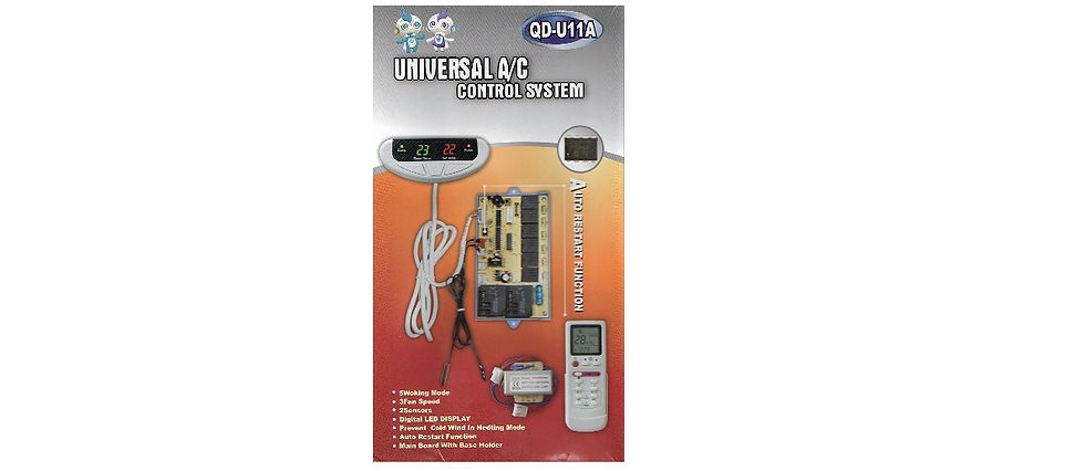 QD-U11A UNIVERSAL A/C REMOTE SYSTEM