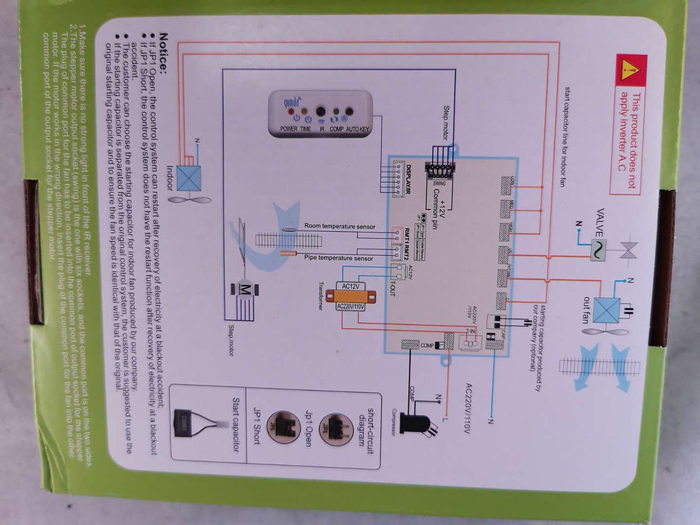 Thumbnail: QD53C UNIVERSAL  A/C  REMOTE SYSTEM