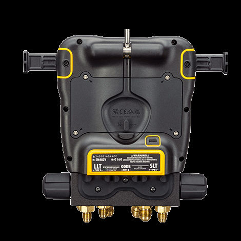 Thumbnail: SM482VINT | Fieldpiece 4-Valve Digital Wireless Manifold, Bluetooth