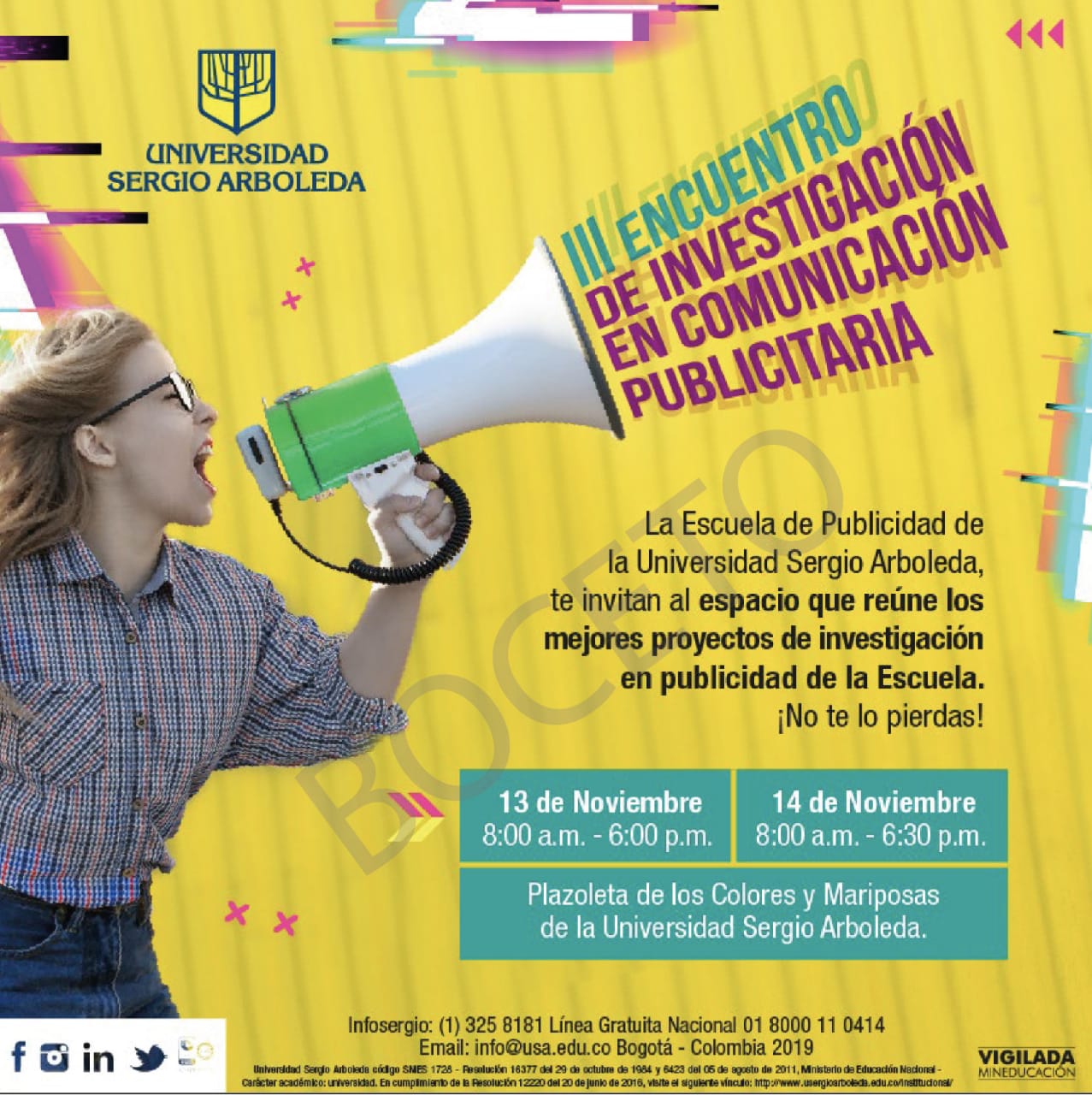 Conferencia en la Sergio Arboleda