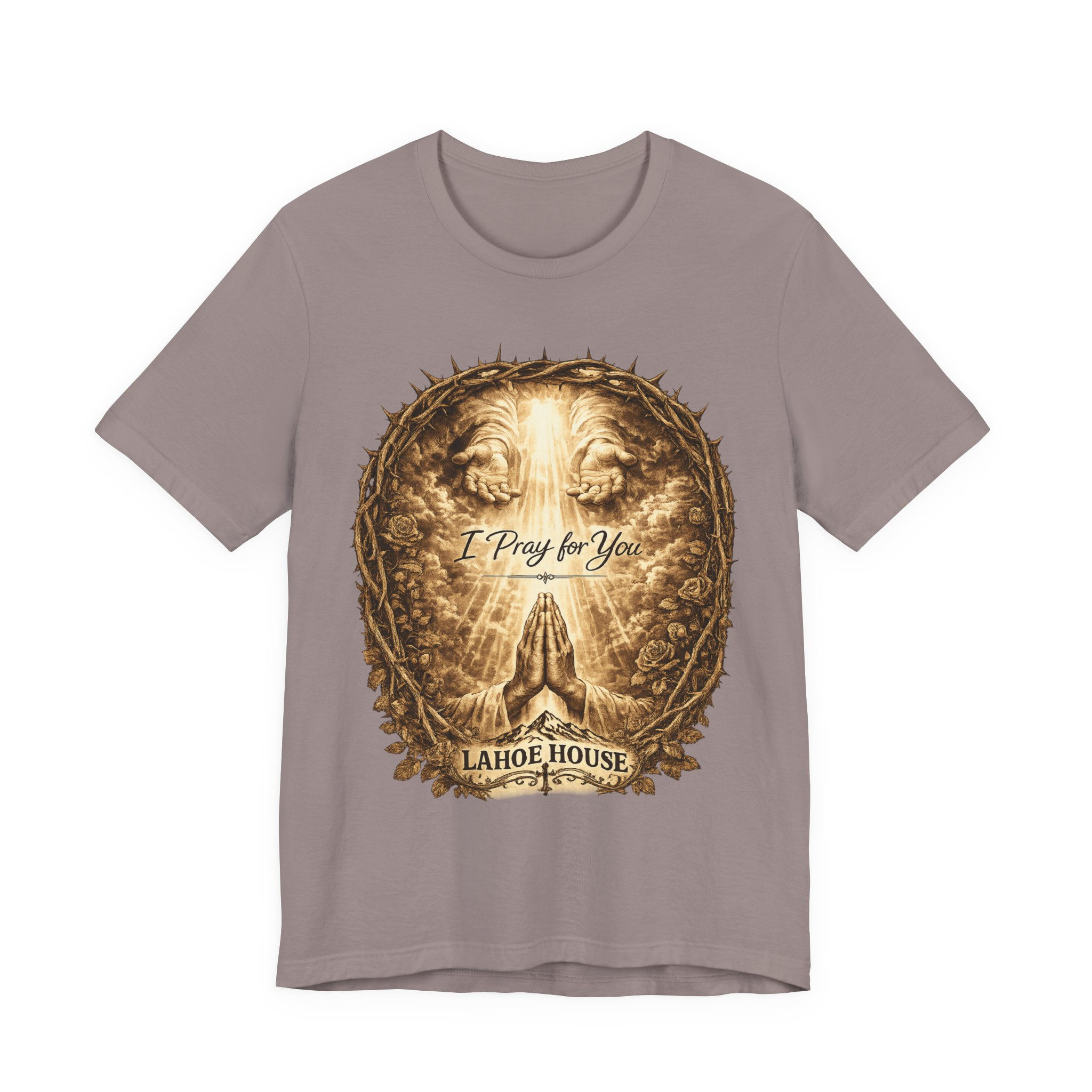 I Pray For You Christian T‑Shirt — John 14:6 Faith Graphic Tee