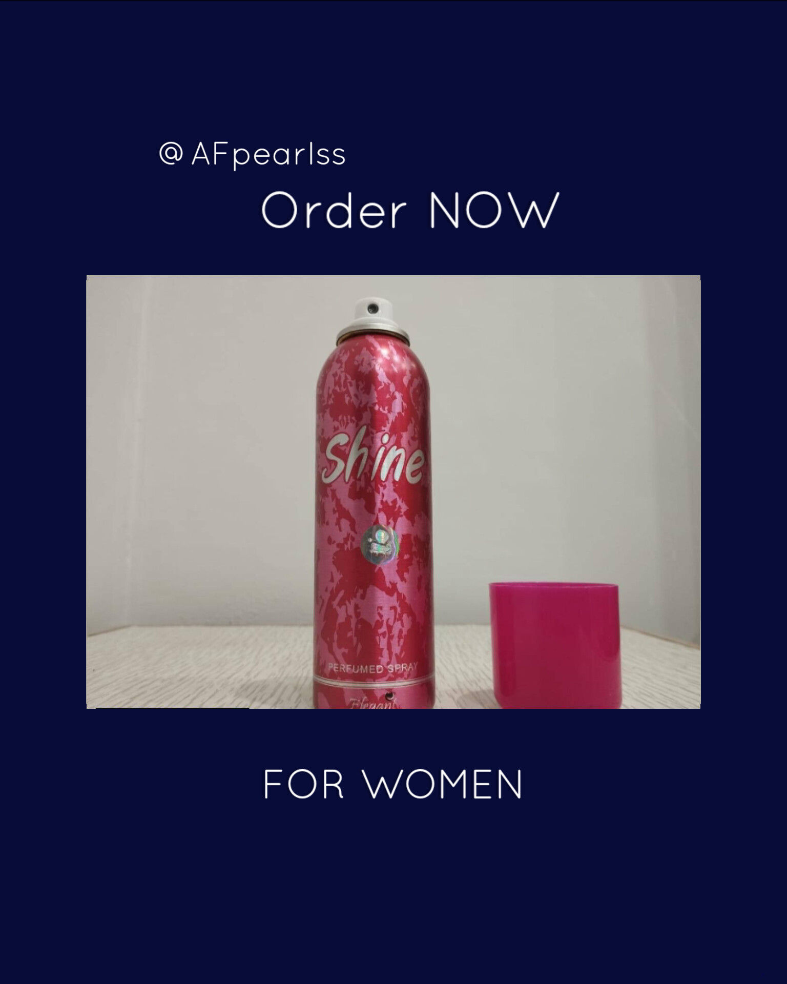 Shine & sen sually body spray for Women 