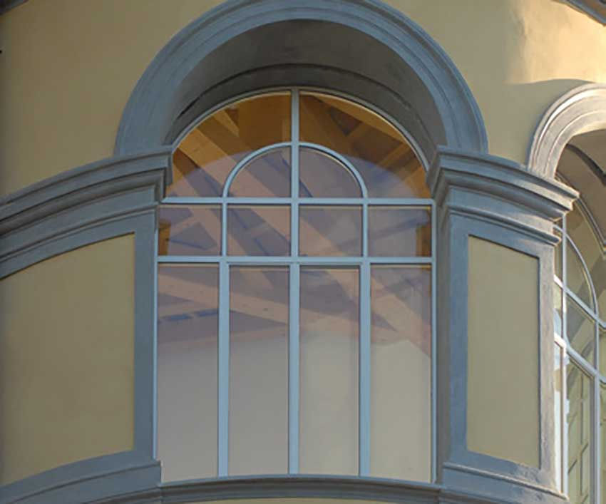 Forge External Arch Window