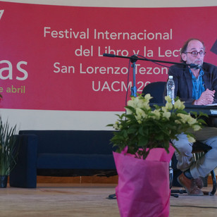 Daniel Goldin, conferencia magistral “De qué hablamos cuando hablamos de lectura”, Ágora de la Universidad Autónoma de la Ciudad de México San Lorenzo Tezonco, 2019.