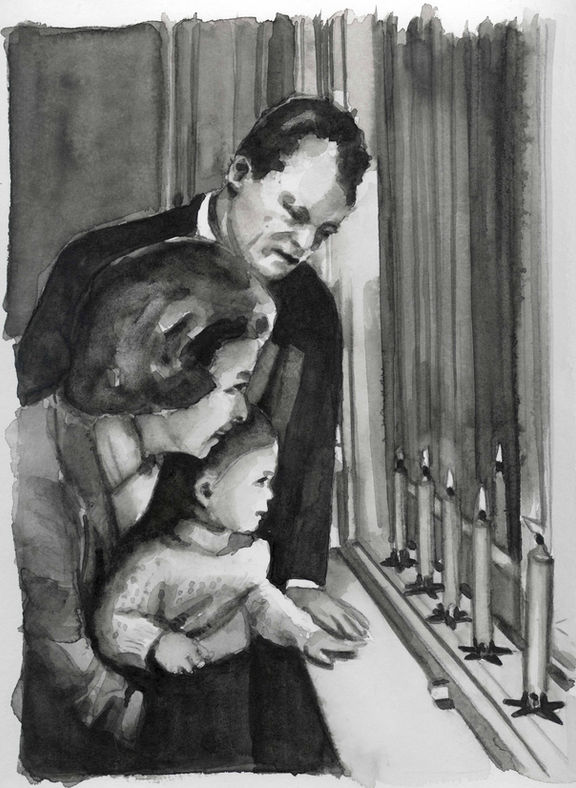 Familie Brandt (Licht an die Mauer)