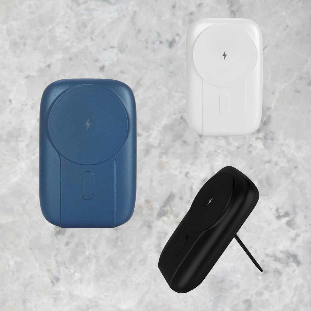 Blue powerbank power bank battery