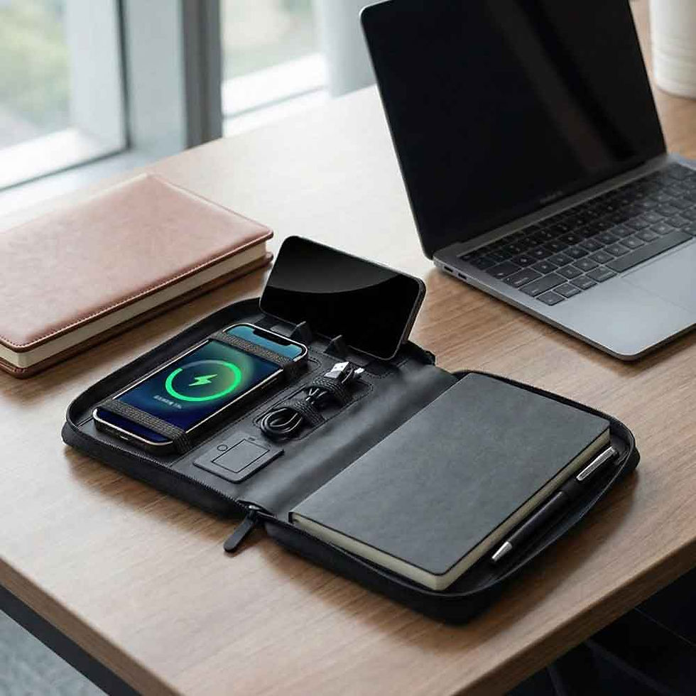 Agenda wireless charger organiser zer