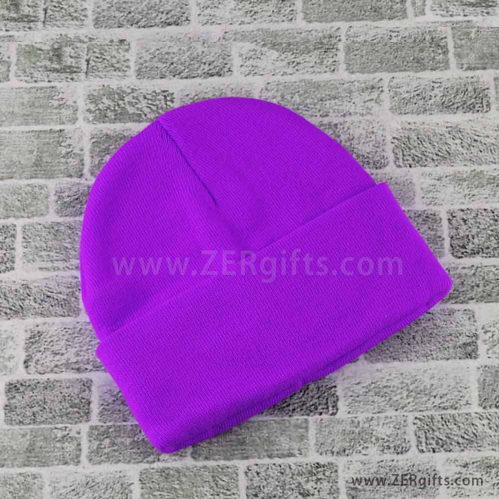 Beanie hat logo applied souvenirs
