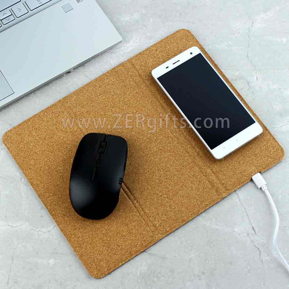 Mouse pad charger novelty gifts